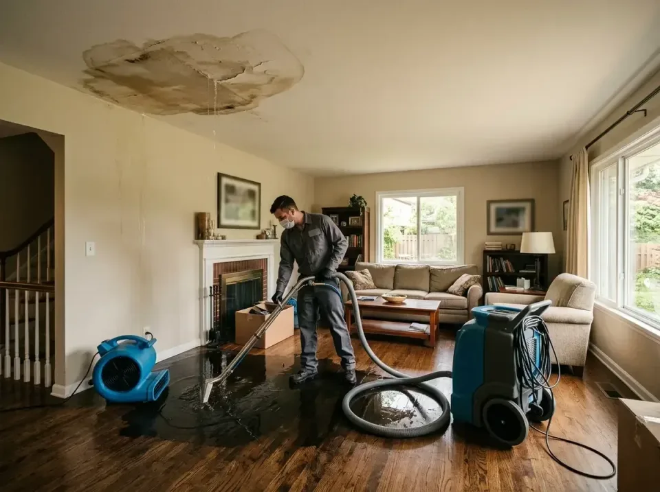 attic-pipe-burst-ceiling-drip-008 — frequently asked questions, Water Damage Restoration & Carpet Care in Mukilteo, WA